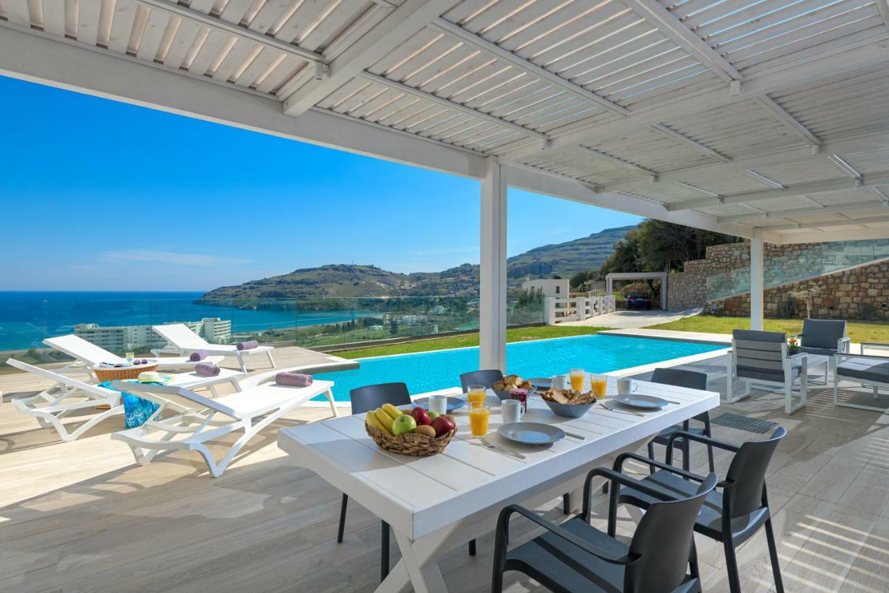 Villa Gaia Líndos Exterior foto
